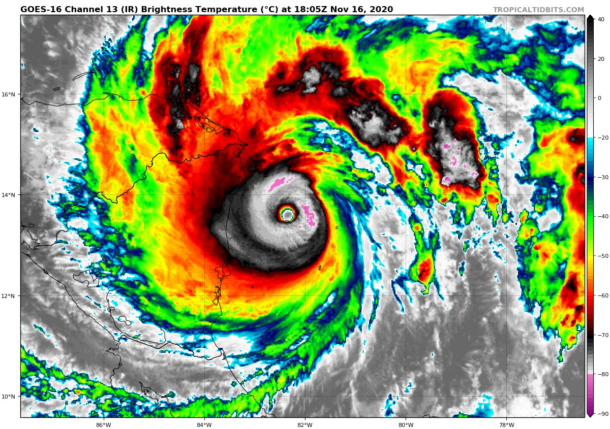 Hurricane Iota TalkWeather