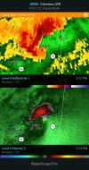 KGWX - Level II Reflectivity 1, 2_12 PM (Caledonia MS tornado January 10th 2008).png